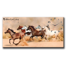 Đồng hồ tranh Mã Đáo Thành Công 1T4080-1