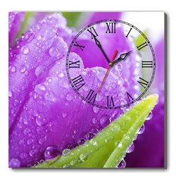 Đồng hồ tranh Tím Dyvina 1T4040-93