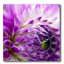 Đồng hồ tranh Hoa Tím Dyvina 1T4040-105