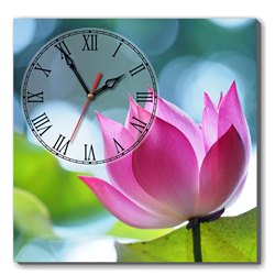 Đồng hồ tranh Hoa sen Dyvina 1T4040-113