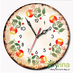 Đồng hồ tranh Dyvina tròn T030