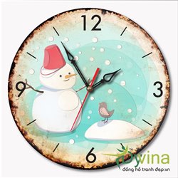 Đồng hồ tranh Dyvina tròn T031