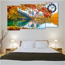 Đồng Hồ Tranh Dyvina 4T3060-22 Hồ Thu